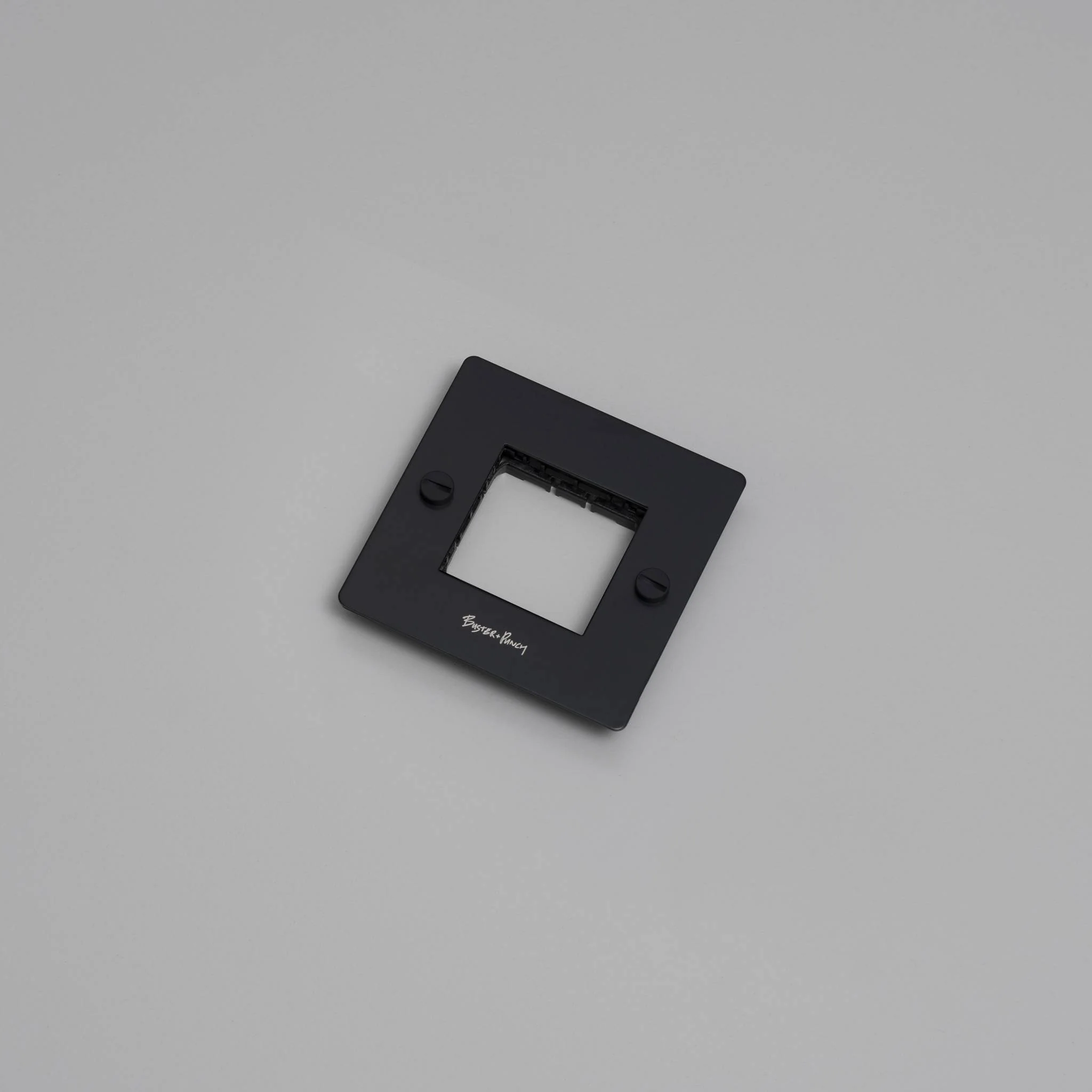 1G WALL PLATE / HORIZONTAL / NO INFILLS / WITH LOGO - Image 3