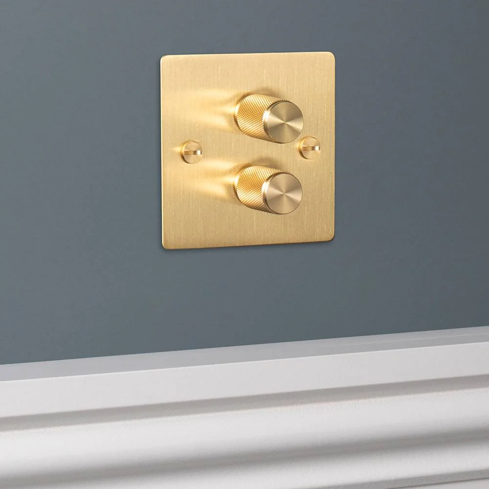 2G DIMMER / 120W / CROSS / BRASS - Image 5