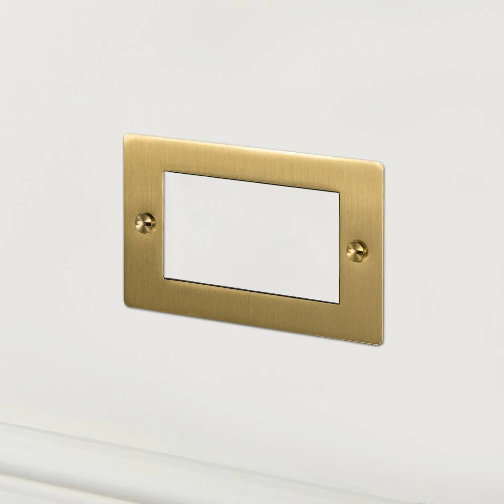 2G EURO PLATE / 4 MODULE