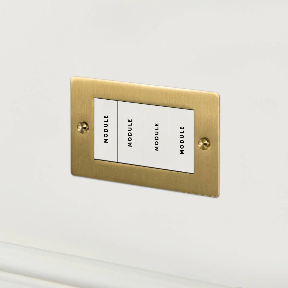 2G EURO PLATE / 4 MODULE - Image 2