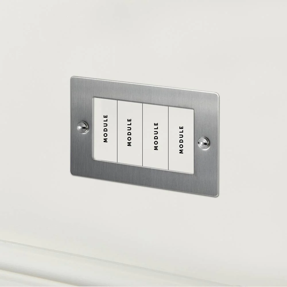 2G EURO PLATE / 4 MODULE - Image 6