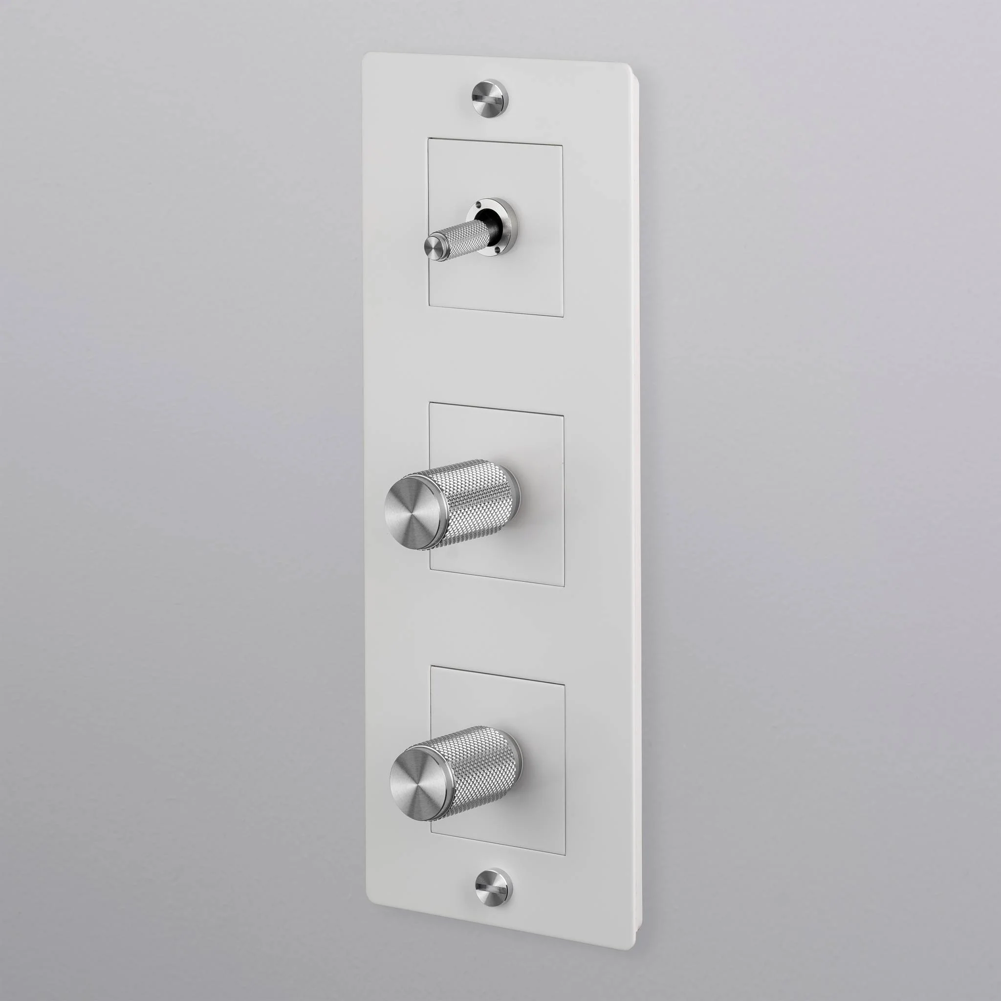 3G WALL PLATE / VERTICAL / WITH INFILLS / WITHOUT LOGO - Image 7