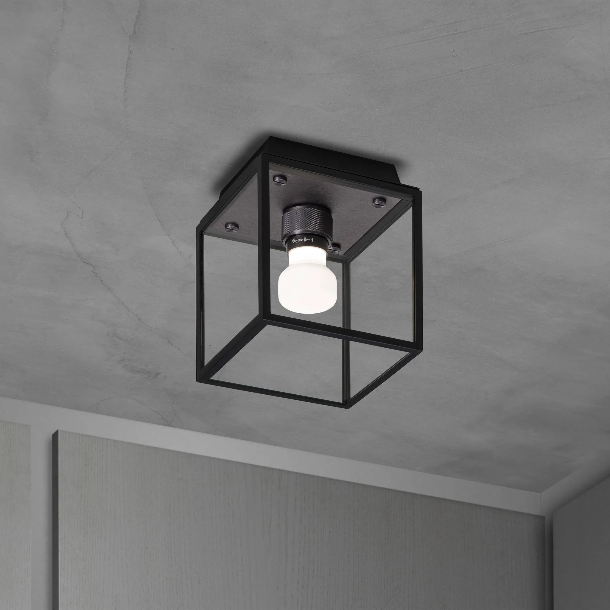 CAGED WET / CEILING / CROSS / SMALL