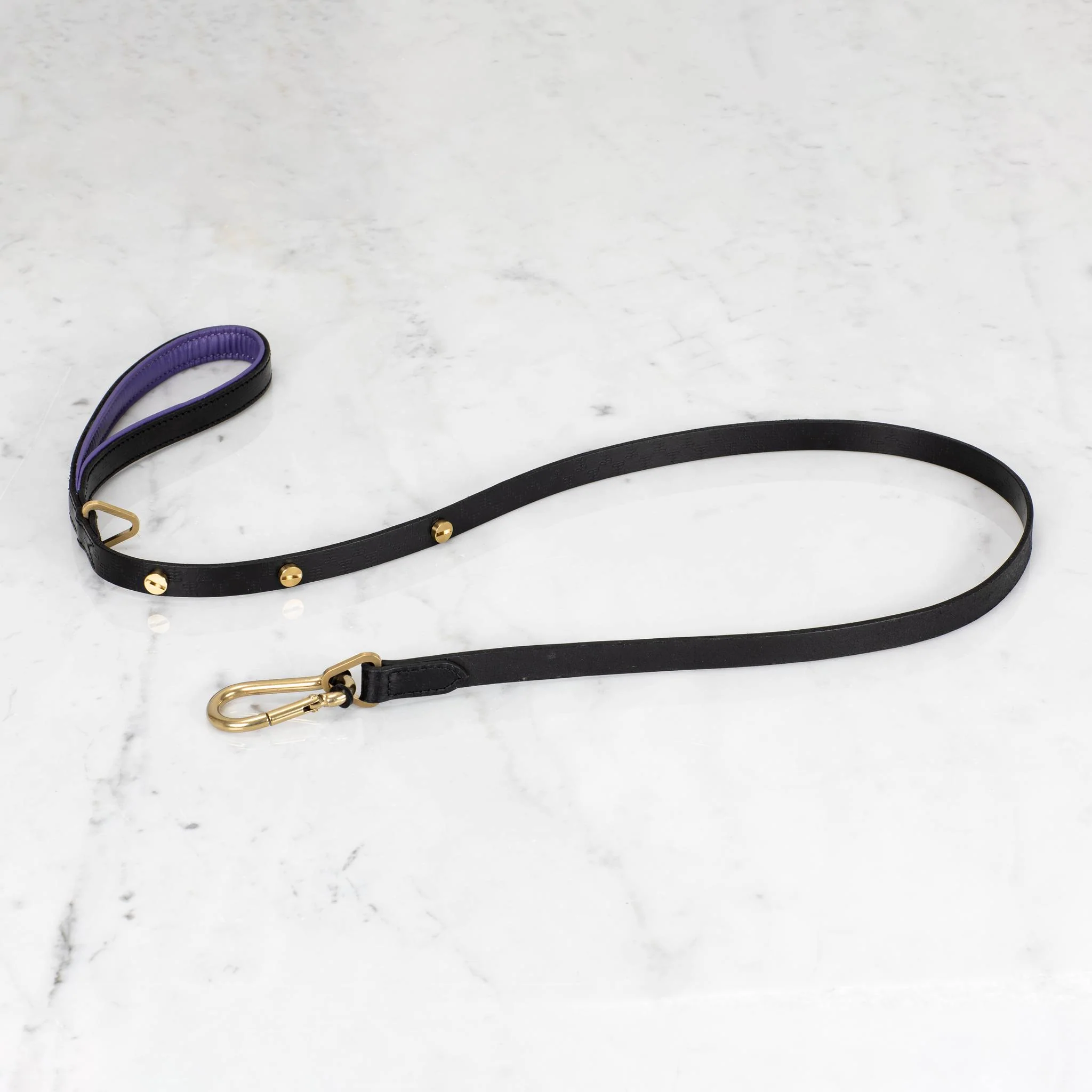 DOG LEAD / CROSS / BLACK / PURPLE - Image 6