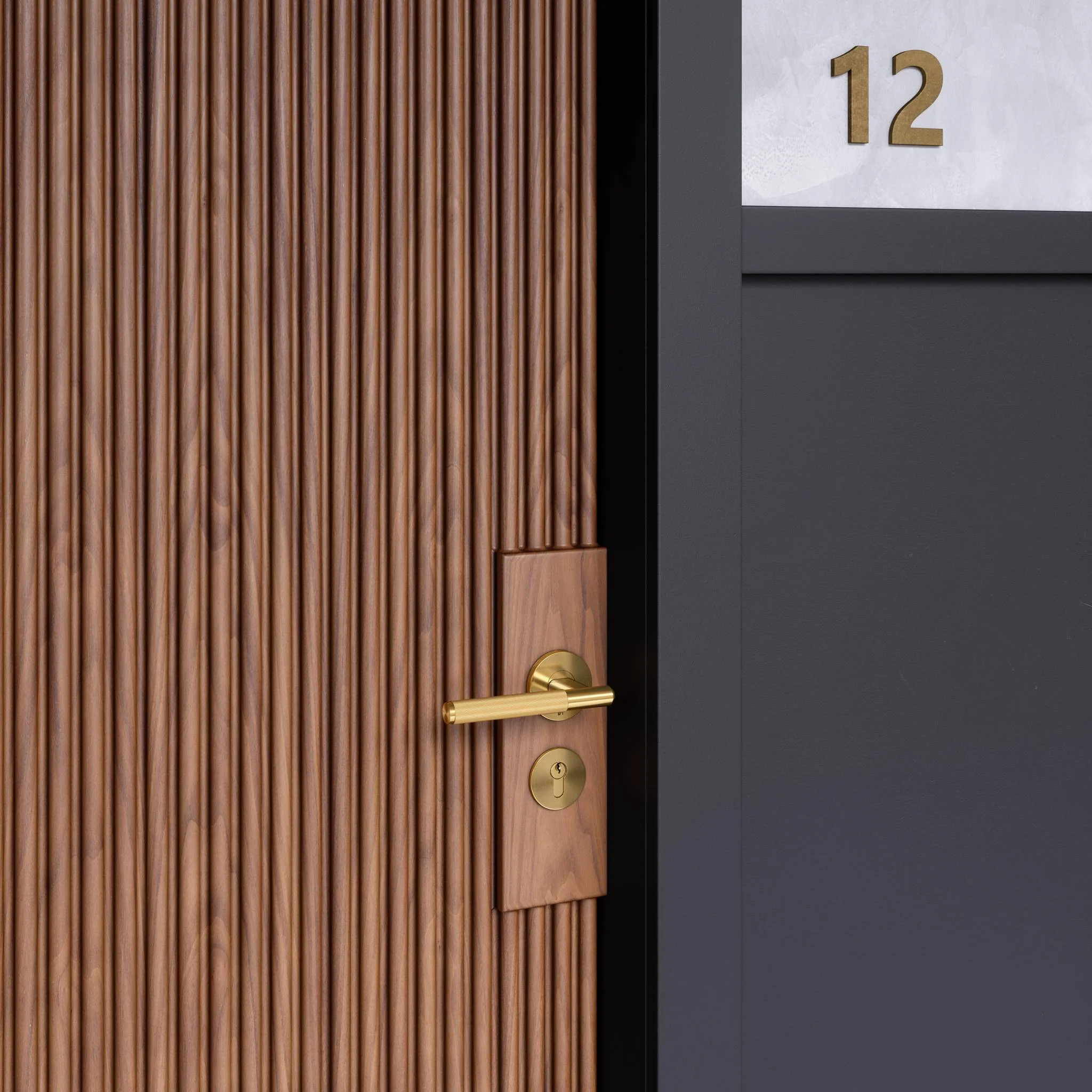 DOOR HANDLE SET / LINEAR / SPRUNG - Image 8