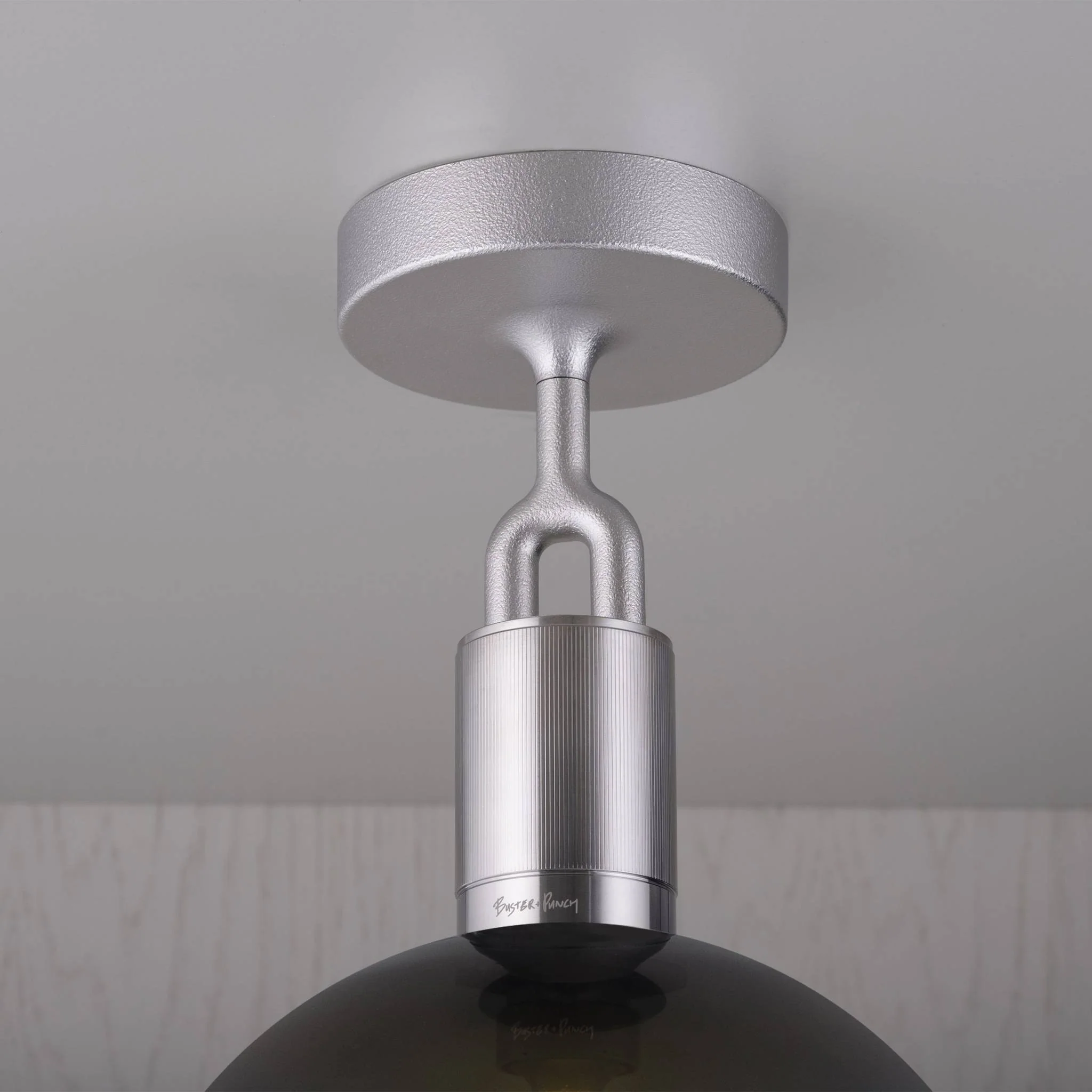 FORKED CEILING / LINEAR / GLOBE / SMOKED / LARGE - Image 2