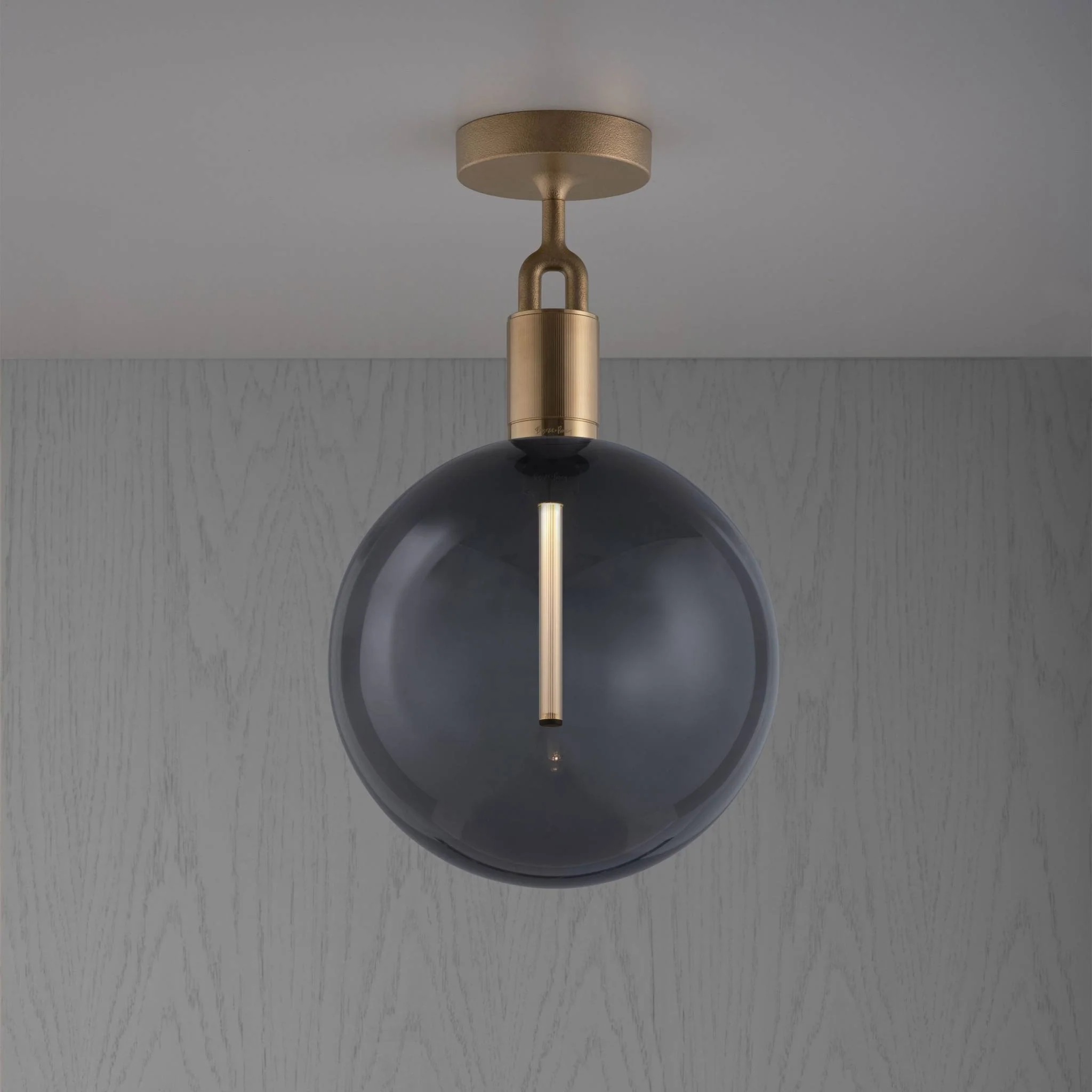 FORKED CEILING / LINEAR / GLOBE / SMOKED / LARGE - Image 3