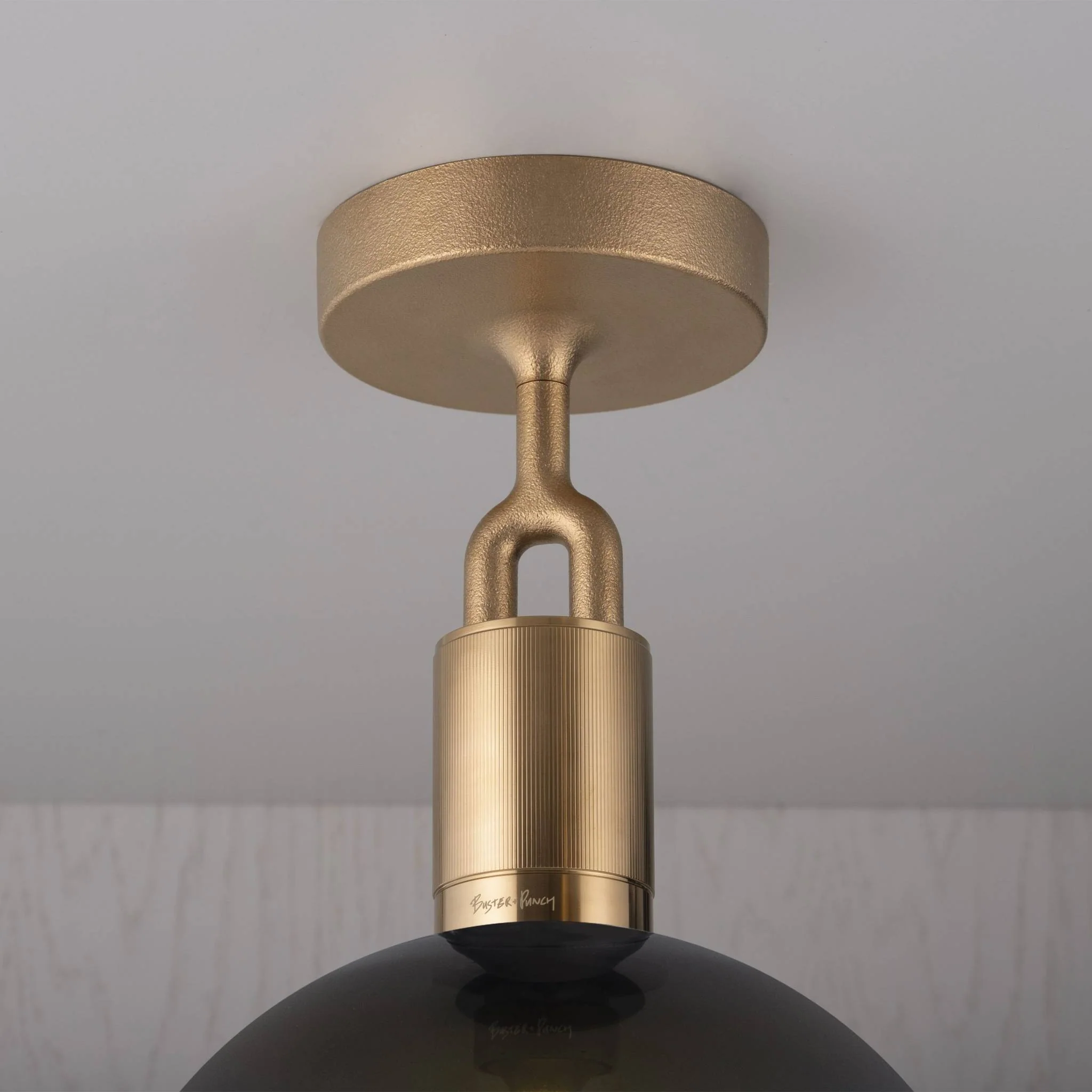 FORKED CEILING / LINEAR / GLOBE / SMOKED / LARGE - Image 4