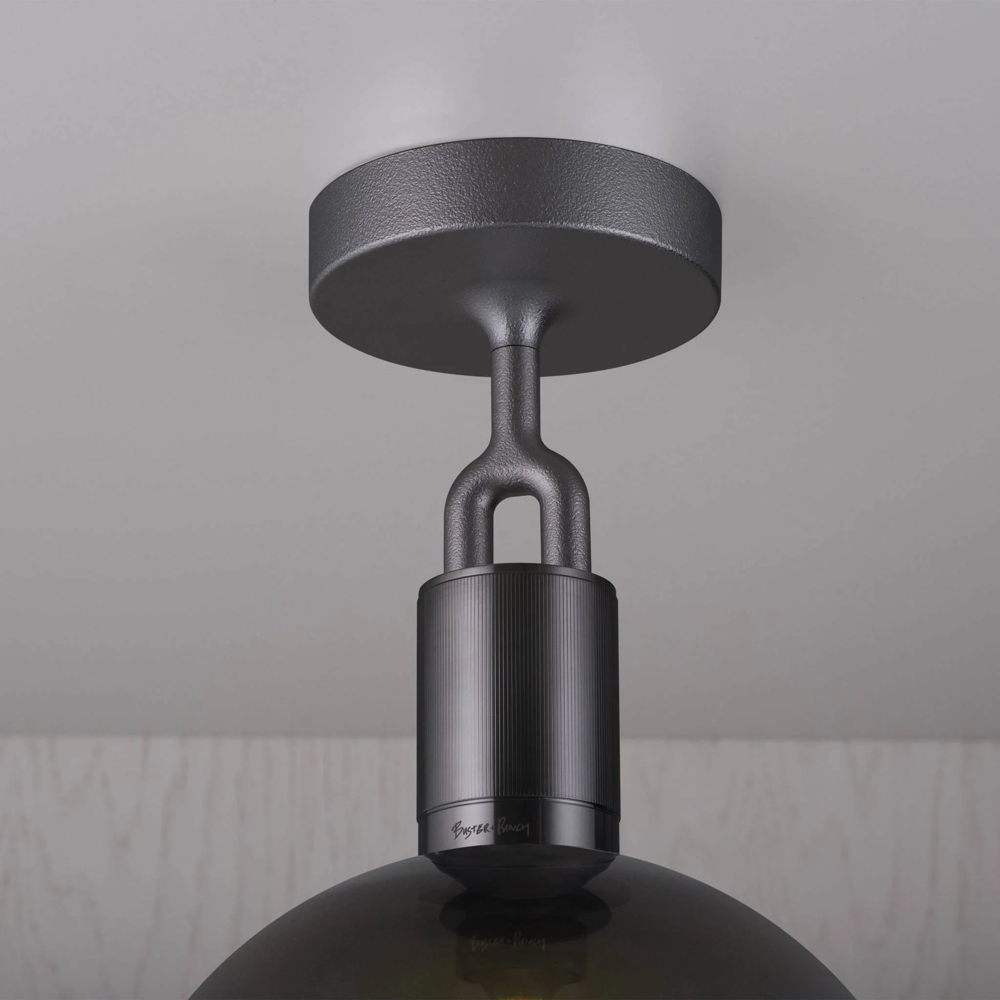 FORKED CEILING / LINEAR / GLOBE / SMOKED / LARGE - Image 7
