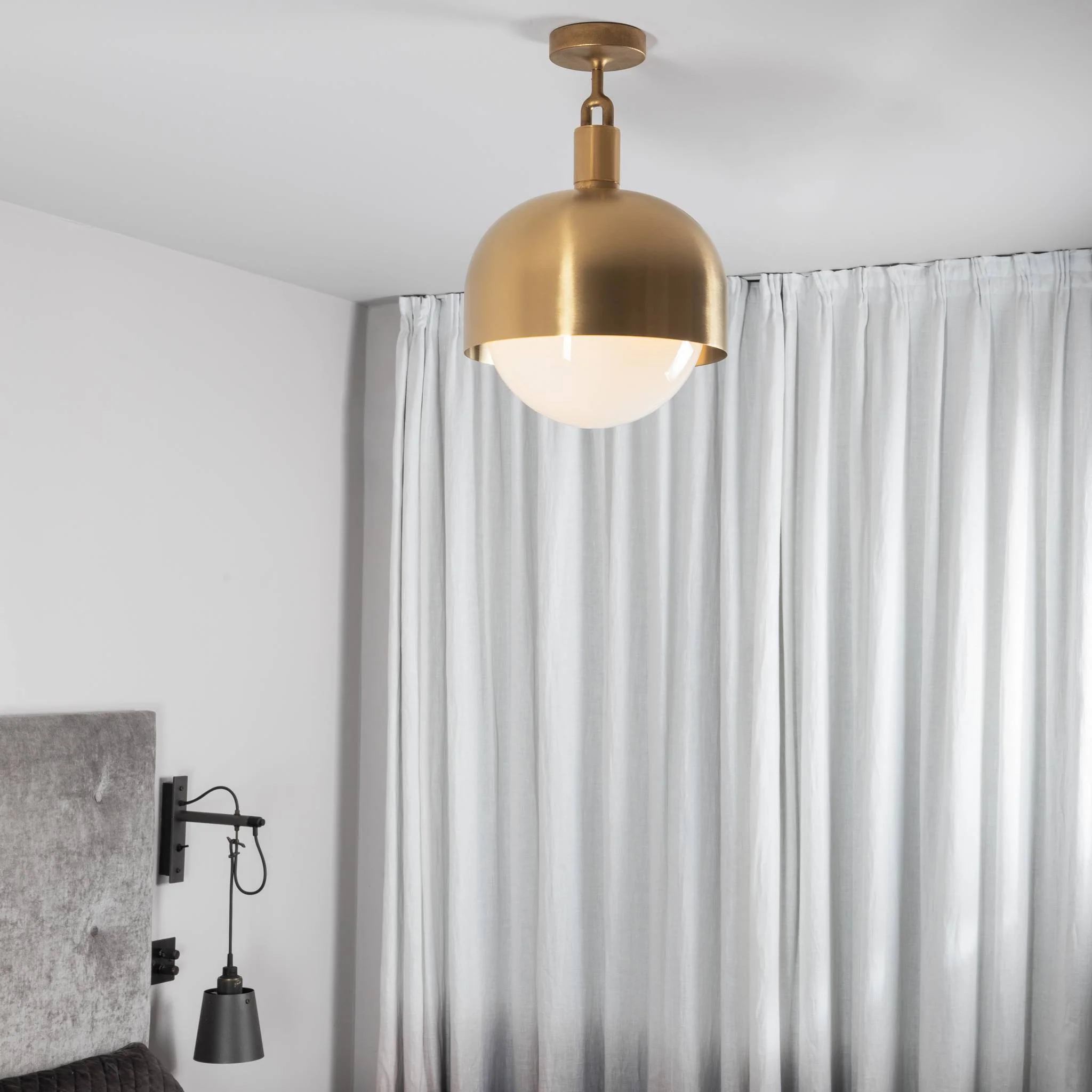 FORKED CEILING / LINEAR / SHADE / GLOBE / OPAL / LARGE - Image 7