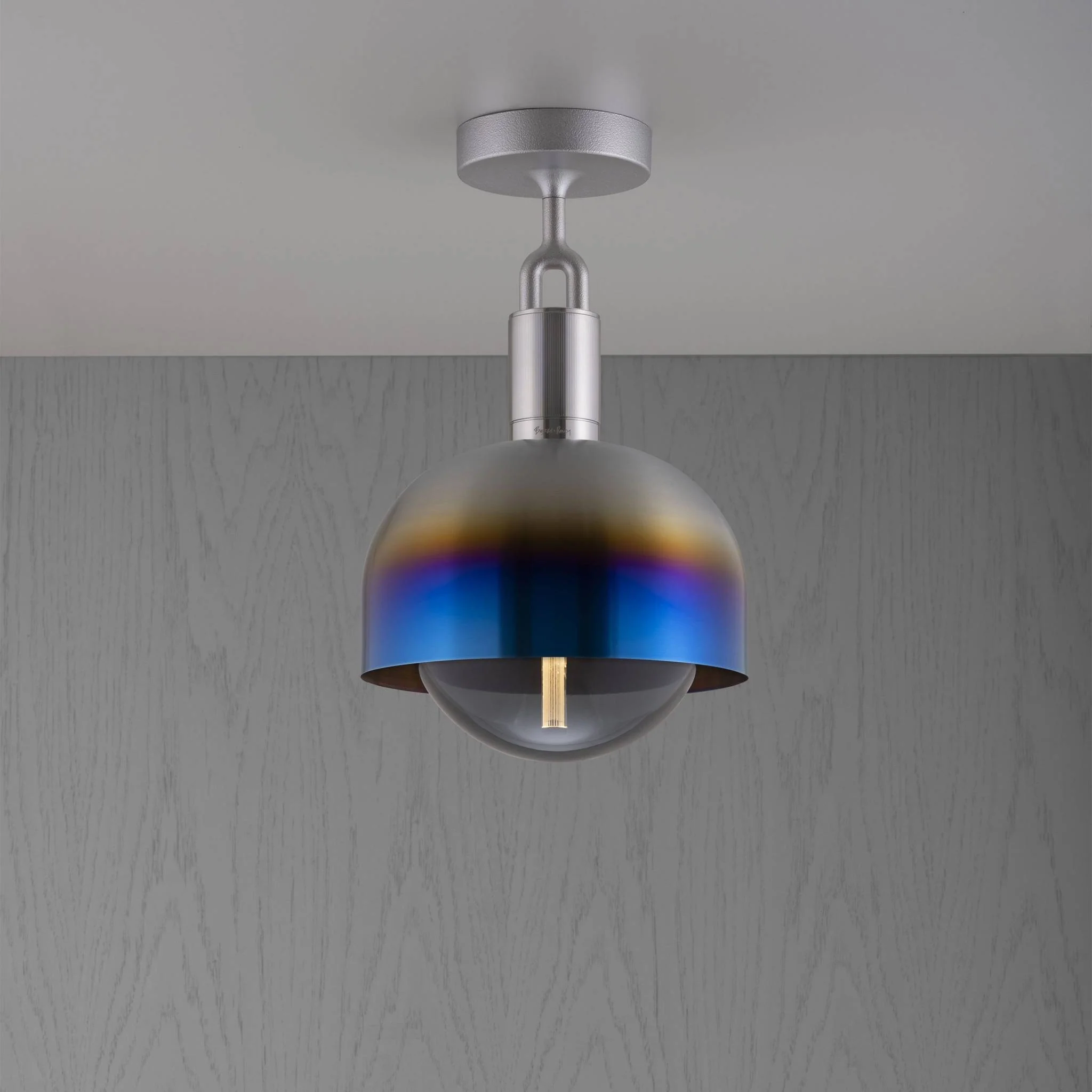FORKED CEILING / LINEAR / SHADE / GLOBE / SMOKED / MEDIUM - Image 5