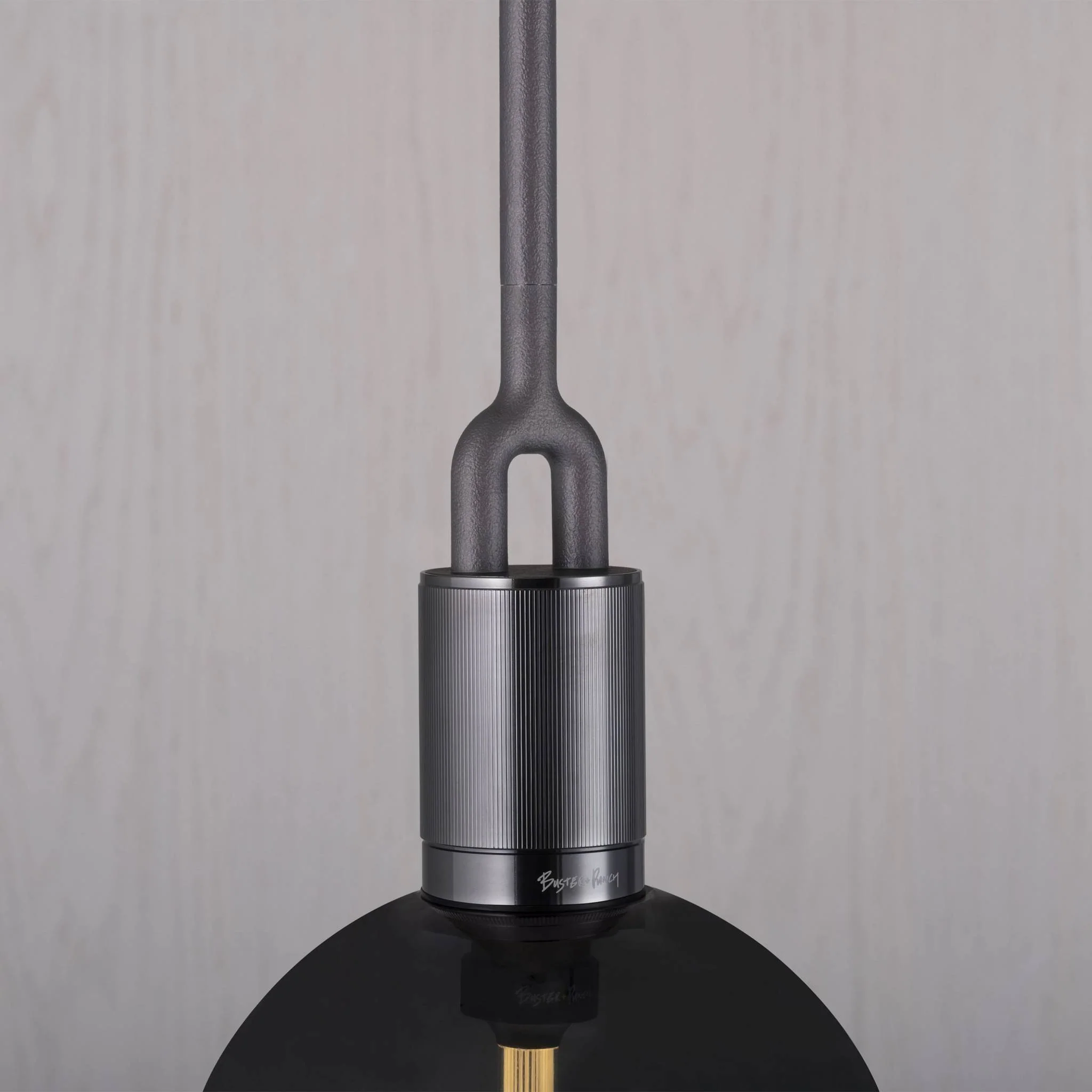 FORKED PENDANT / LINEAR / GLOBE / SMOKED / MEDIUM - Image 2