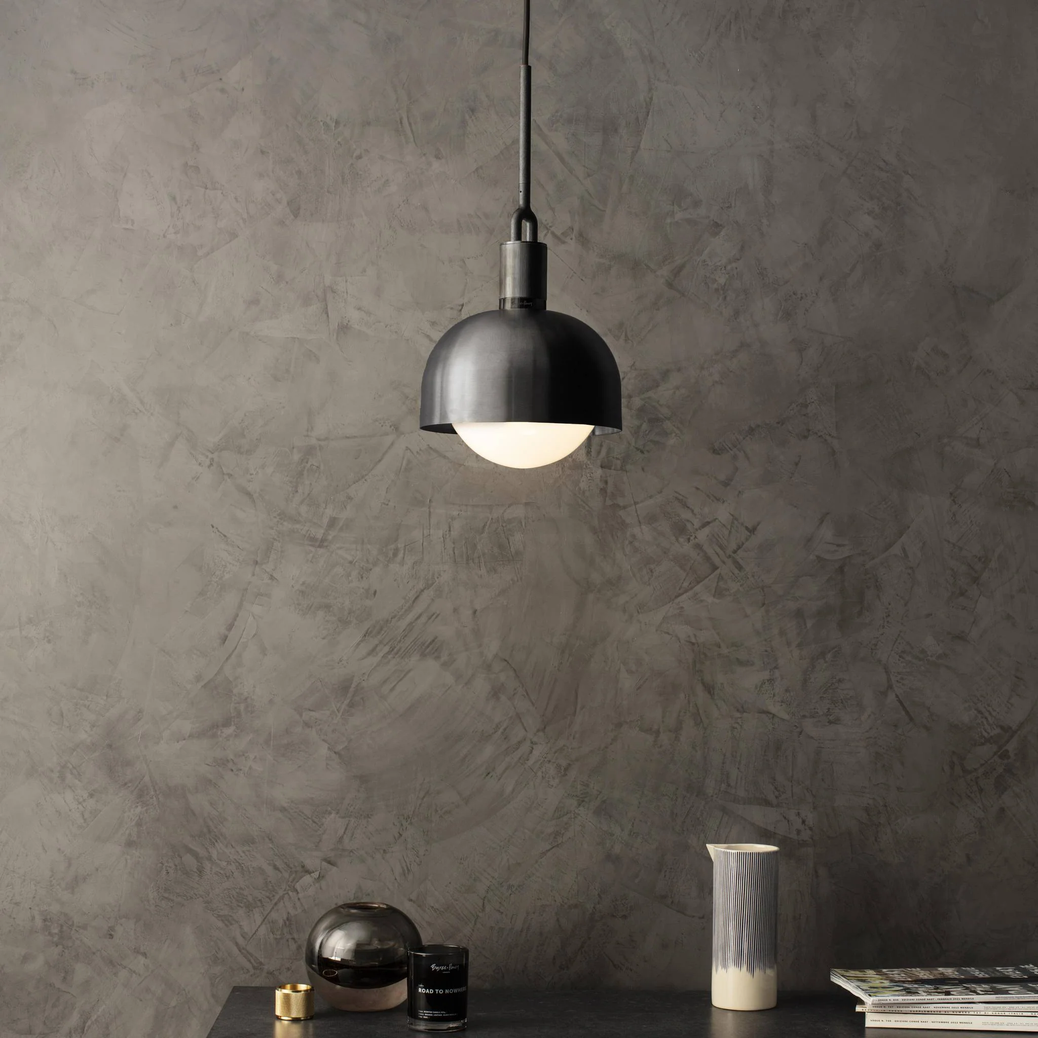 FORKED PENDANT / LINEAR / SHADE / GLOBE / OPAL / MEDIUM - Image 5