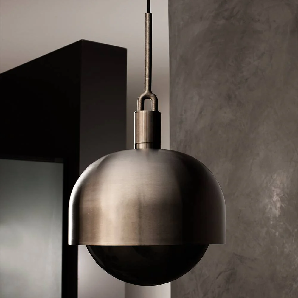 FORKED PENDANT / LINEAR / SHADE / GLOBE / SMOKED / LARGE - Image 7
