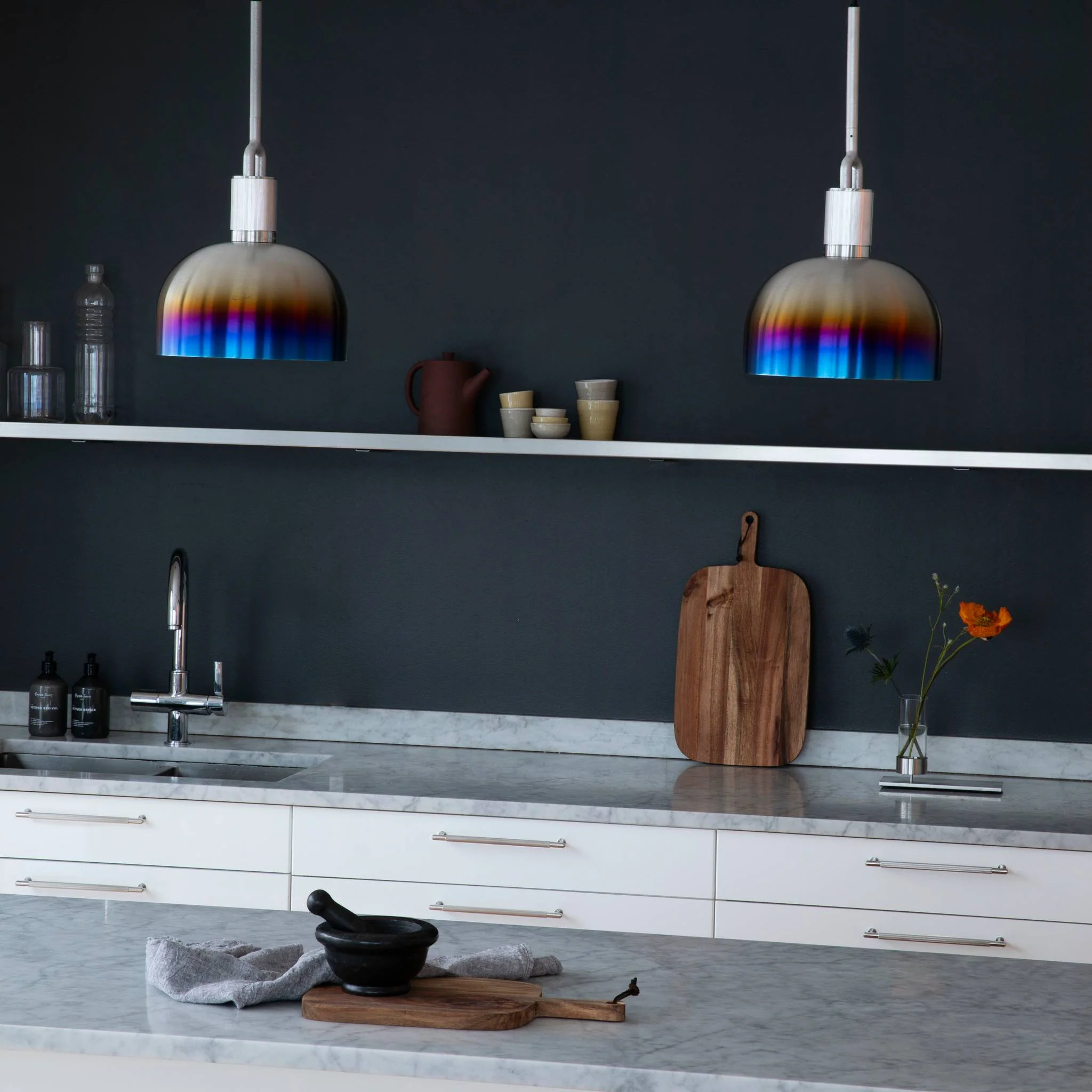 FORKED PENDANT / LINEAR / SHADE / LARGE - Image 6