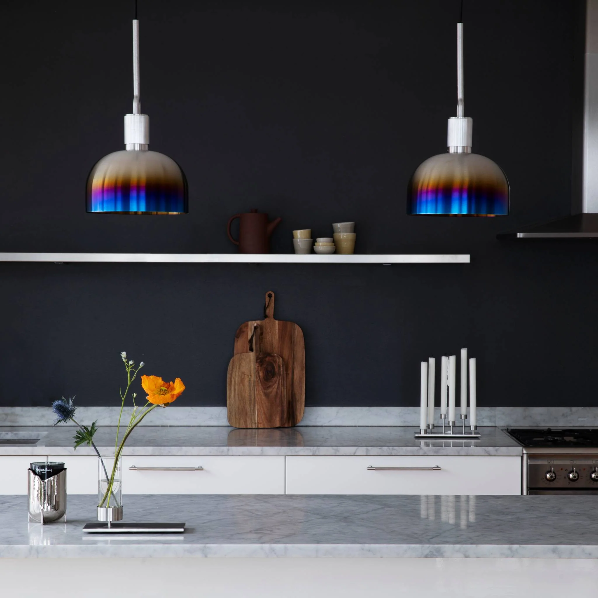 FORKED PENDANT / LINEAR / SHADE / MEDIUM - Image 7