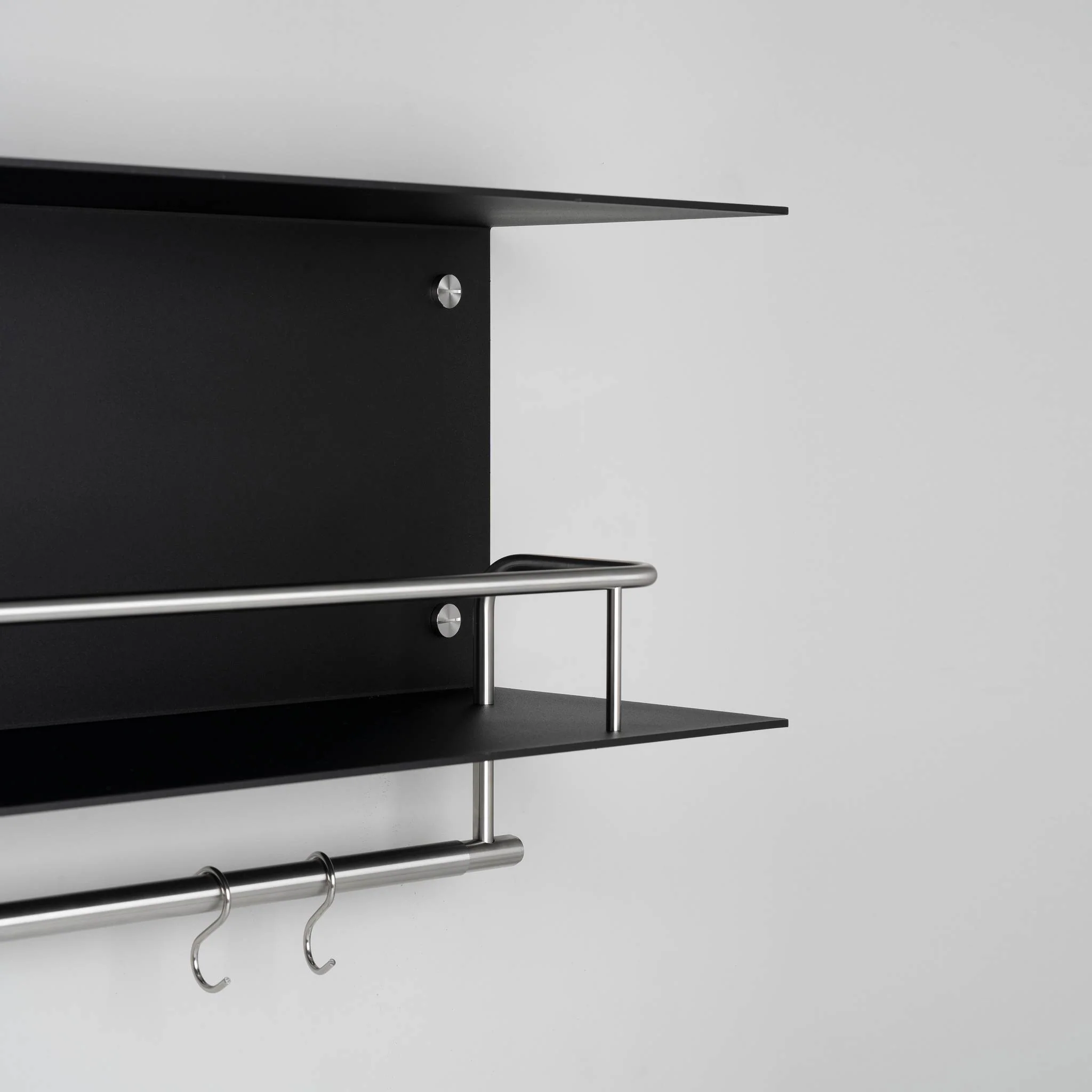 KITCHEN SHELF / HANGER / WITHOUT LOGO / BLACK - Image 12
