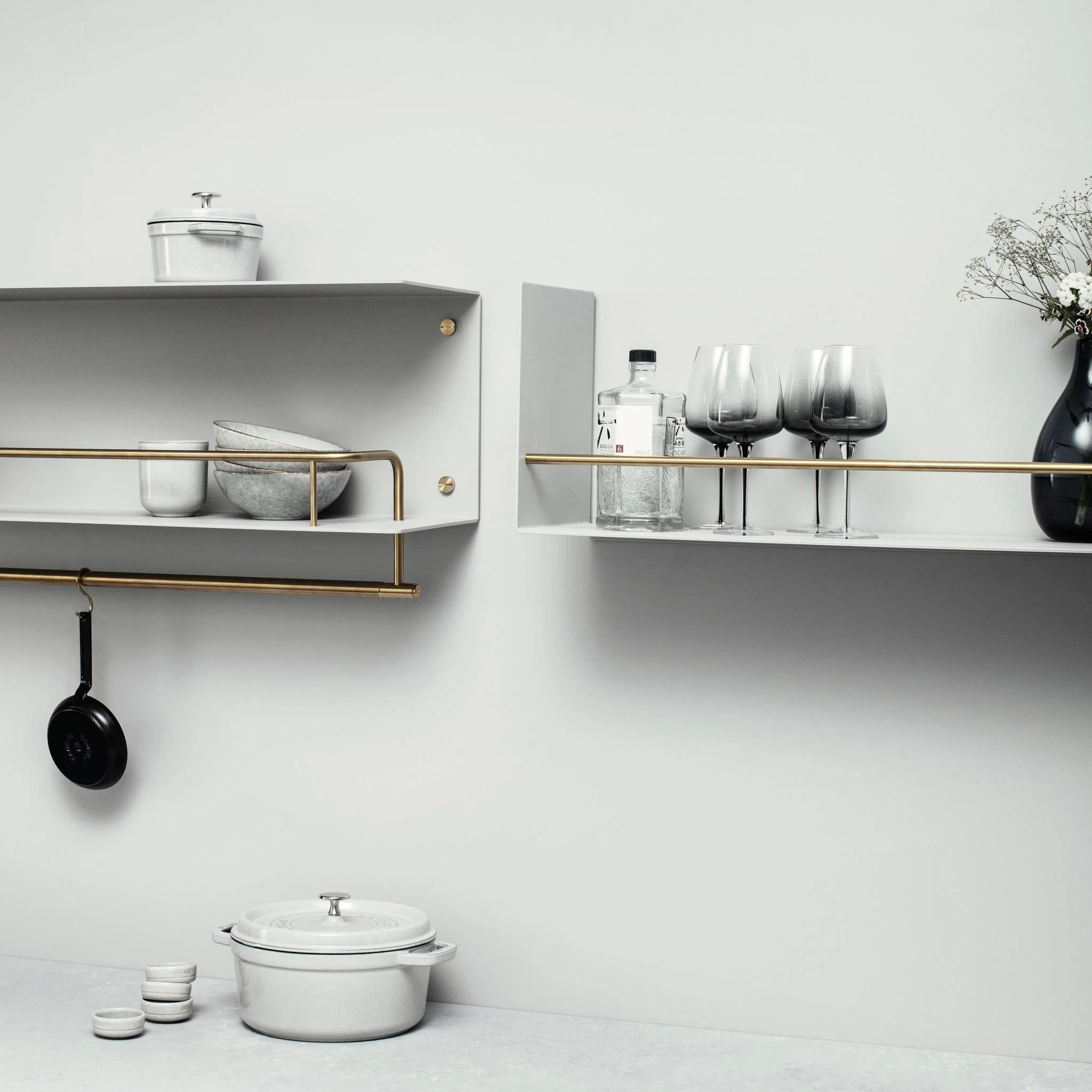 KITCHEN SHELF / HANGER / WITHOUT LOGO / STONE - Image 7