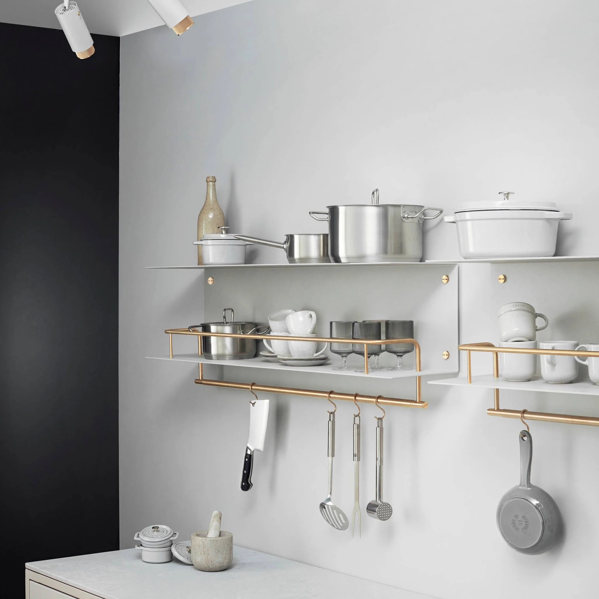 KITCHEN SHELF / HANGER / WITHOUT LOGO / STONE - Image 8