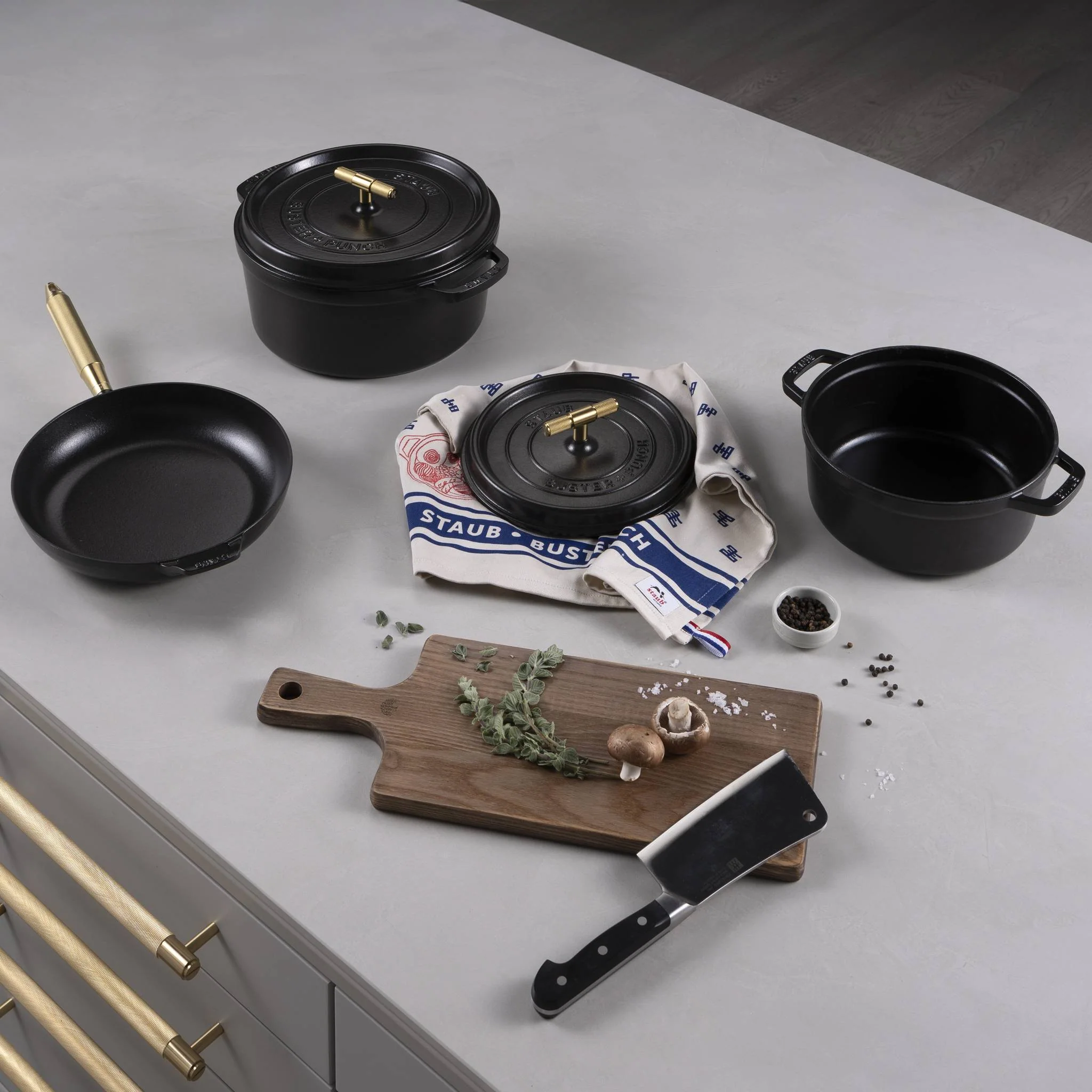KITCHEN TOWEL / STAUB / FULL ENGLISH / BLUE - Image 6