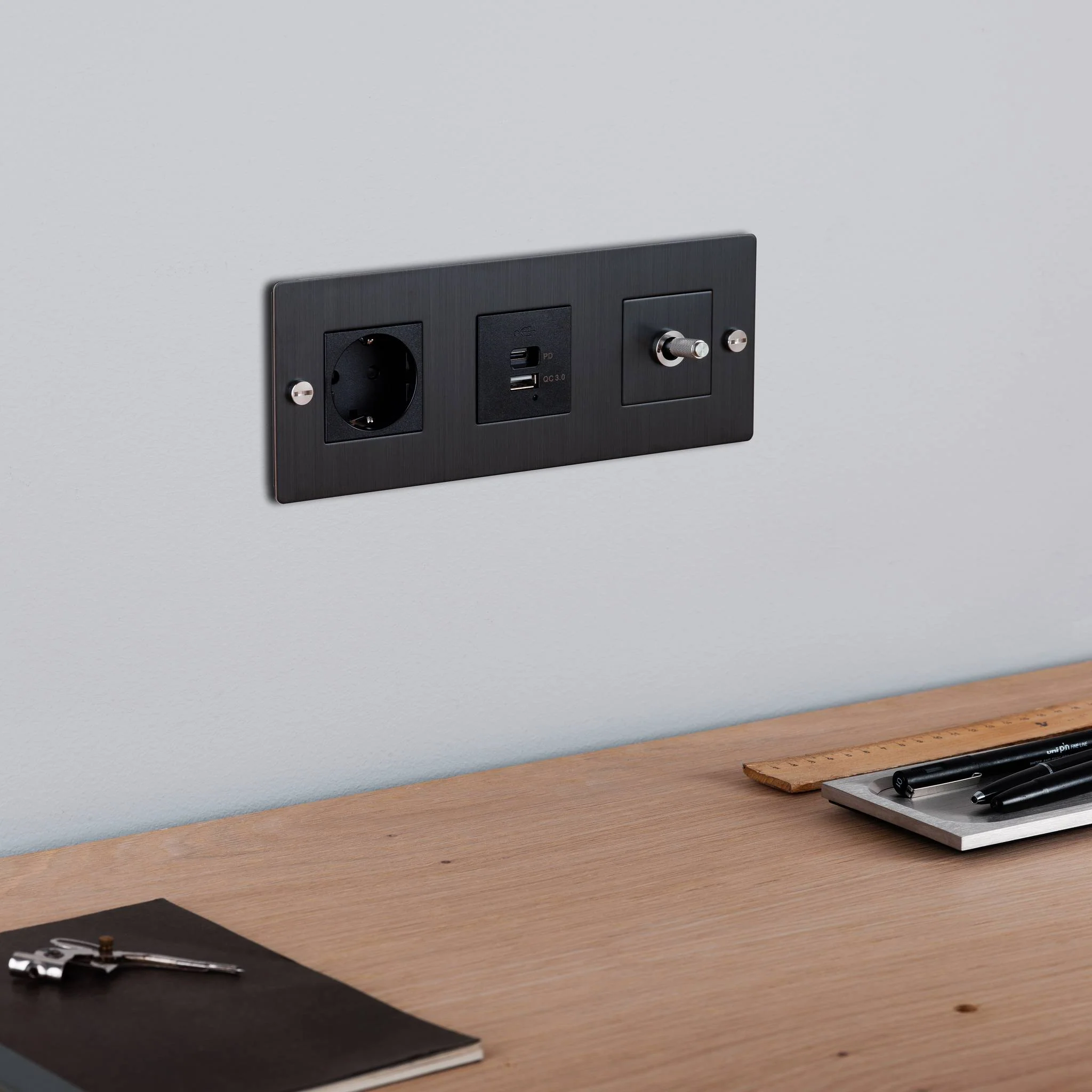 USB MODULE / USB A + C QUICKCHARGE / 45 MM - Image 7